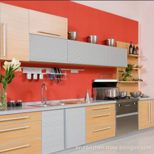 PVC Faced Kitchen Cabinets